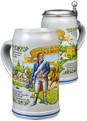 Wirtekrüge - Oktoberfest Bierkrug - Bavarian Beer Mugs and stein